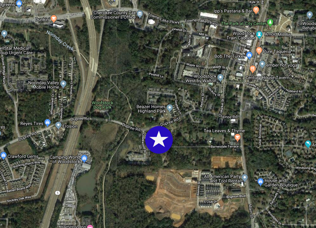 woodstock land for sale dupree road