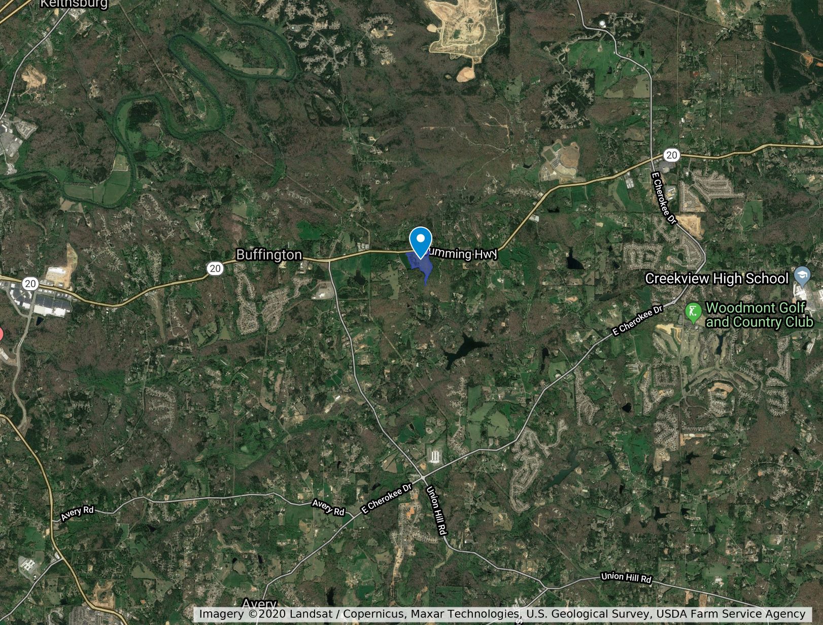 hickory flat property